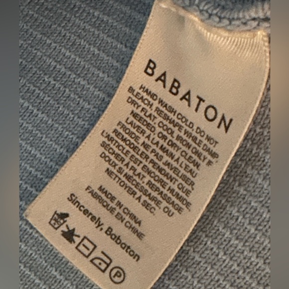 Babaton Knit Blue top size S - Picture 2 of 7